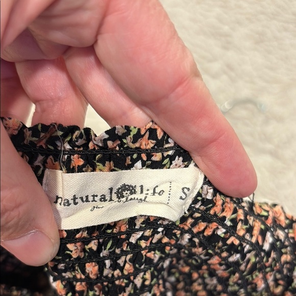 Floral Black Maxi Dress - Picture 4 of 4